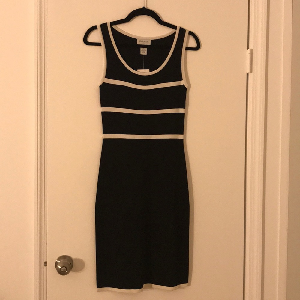 Black Carmen Dress NWT